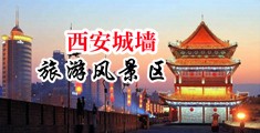 阴户添中国陕西-西安城墙旅游风景区